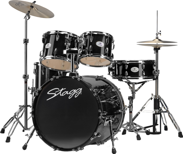 Stagg TIM622LF BK, bicí sada, černá