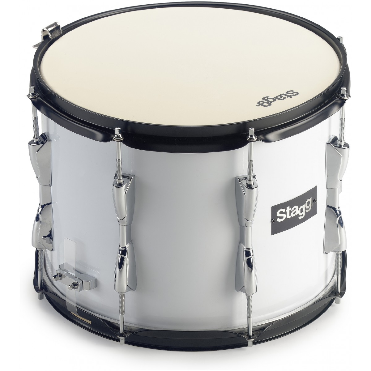 Stagg MATD-1310, buben pochodový tenorový 13" x 10", bílý