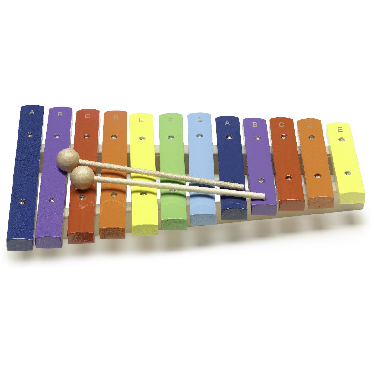 Fotografie Stagg XYLO-J12 RB, xylofon, 12 barevných kamenů