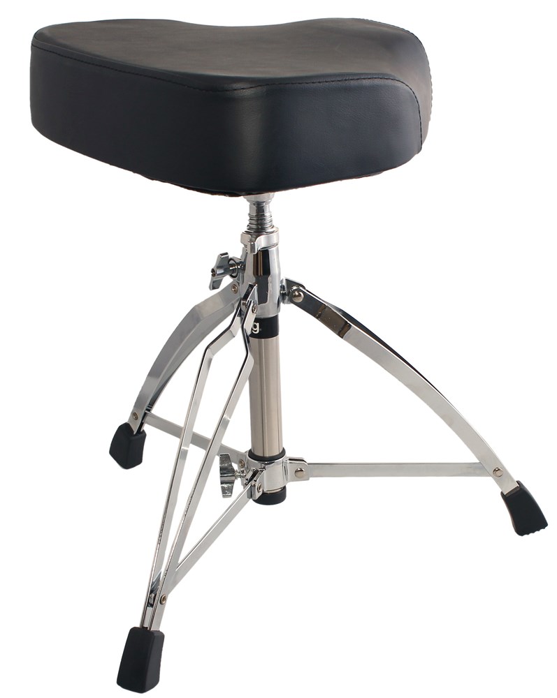Stolička k bicím ,nastavitelná výška 49 - 66 cm