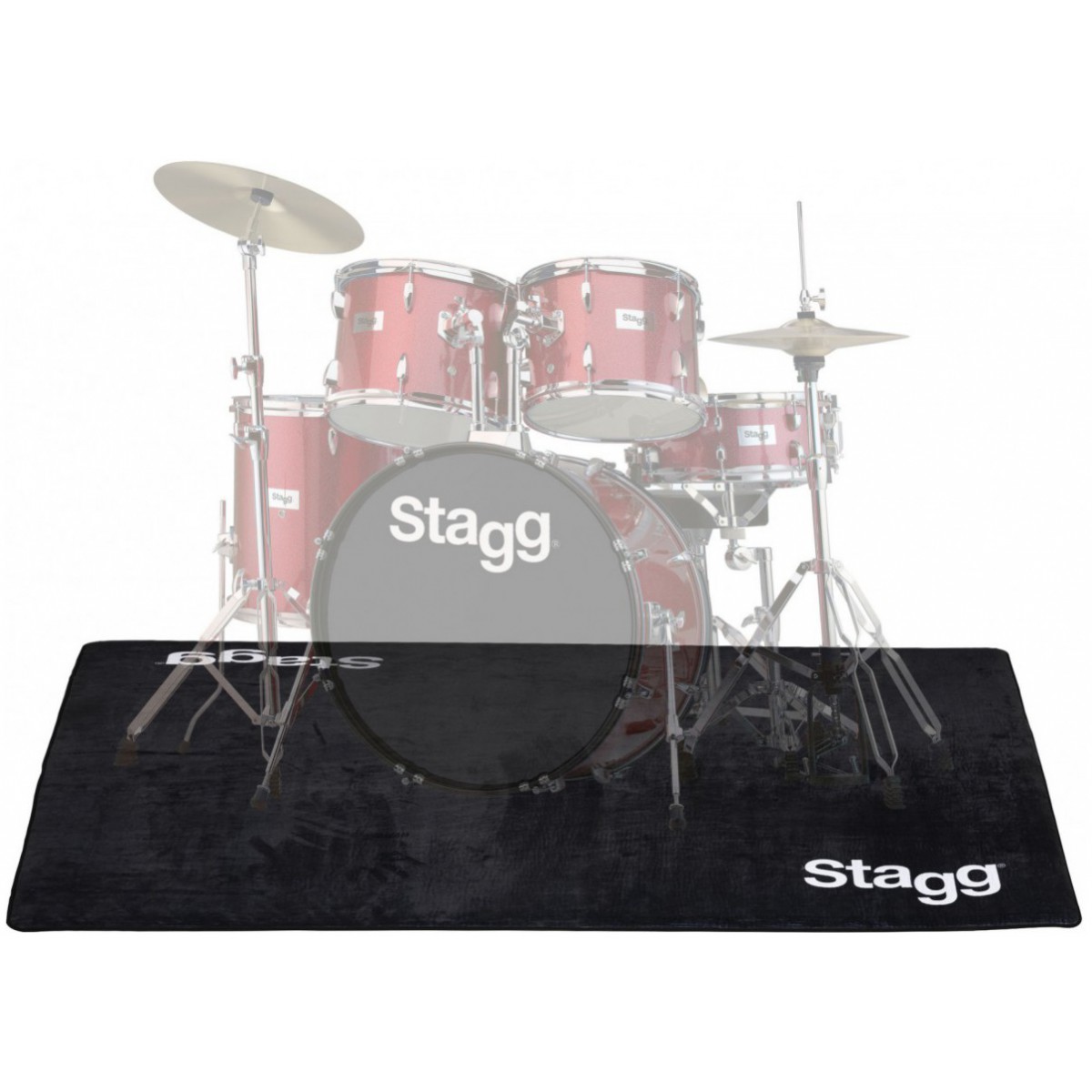 Stagg SCADRU-2016, koberec pod bicí soupravu 200 x 160 cm