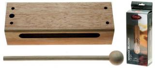 Stagg WB326L, wood block s paličkou